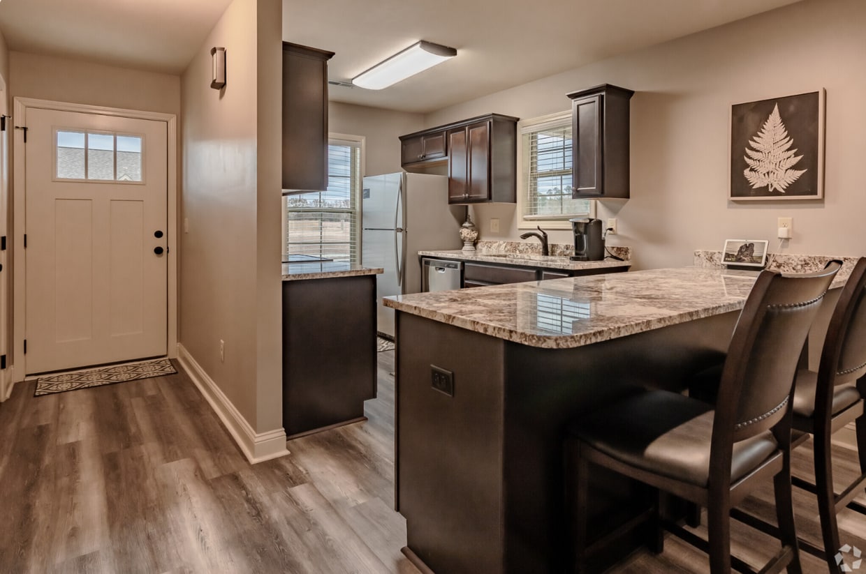 Floor Plan - 2br/2ba Middle Townhome