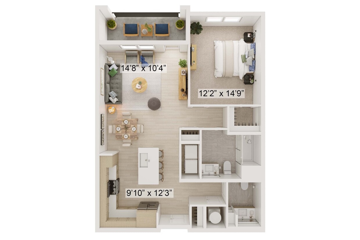 The Manor Apartments - A2 - A2 ALT 2