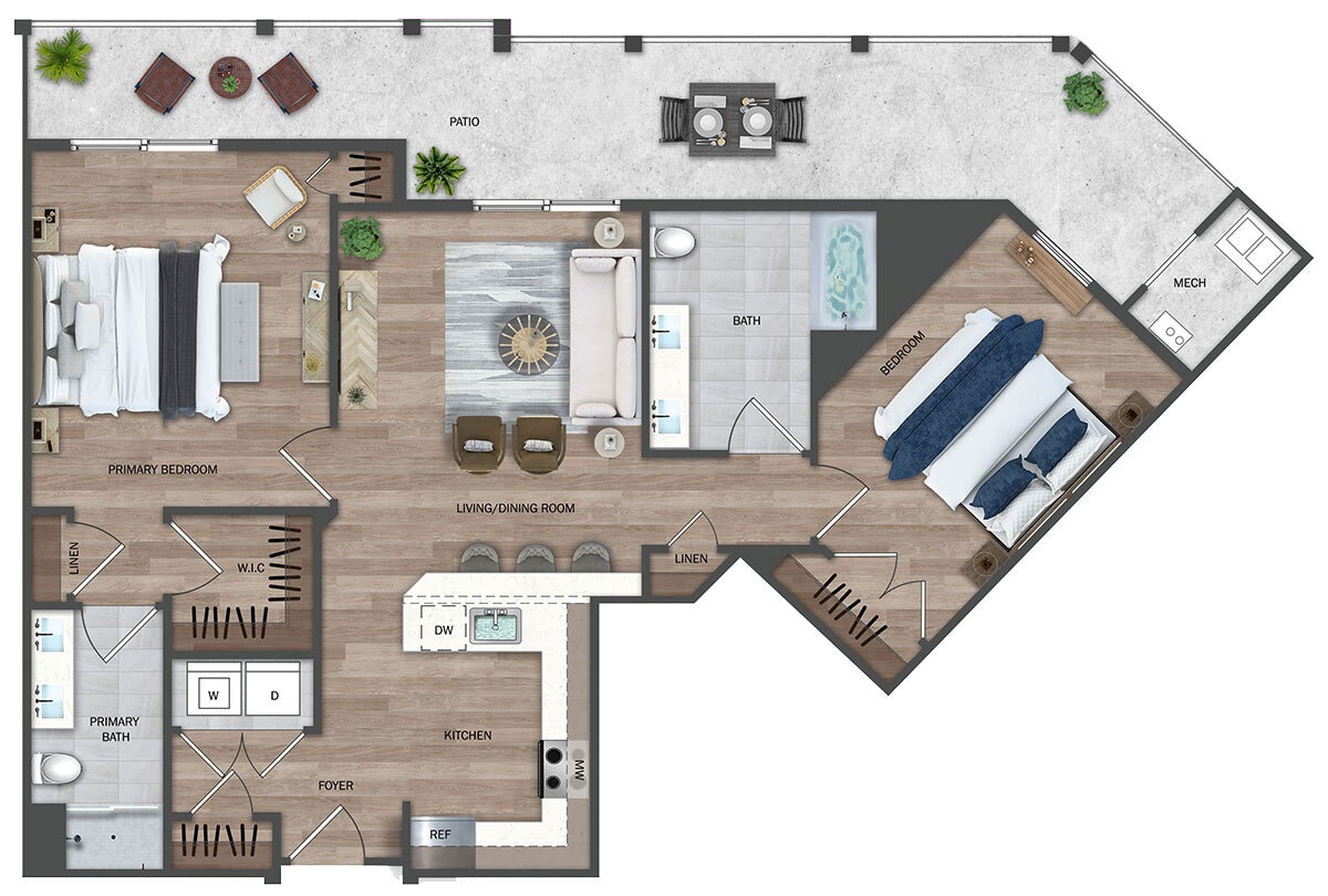 Floor Plan - Residence B7