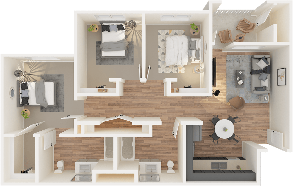 Floor Plan - C2 Family
