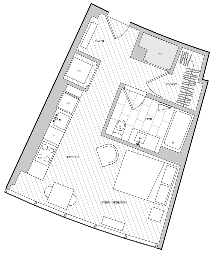 Floor Plan - Studio SB