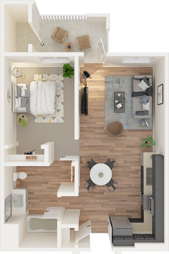 Floor Plan - A1 Senior 