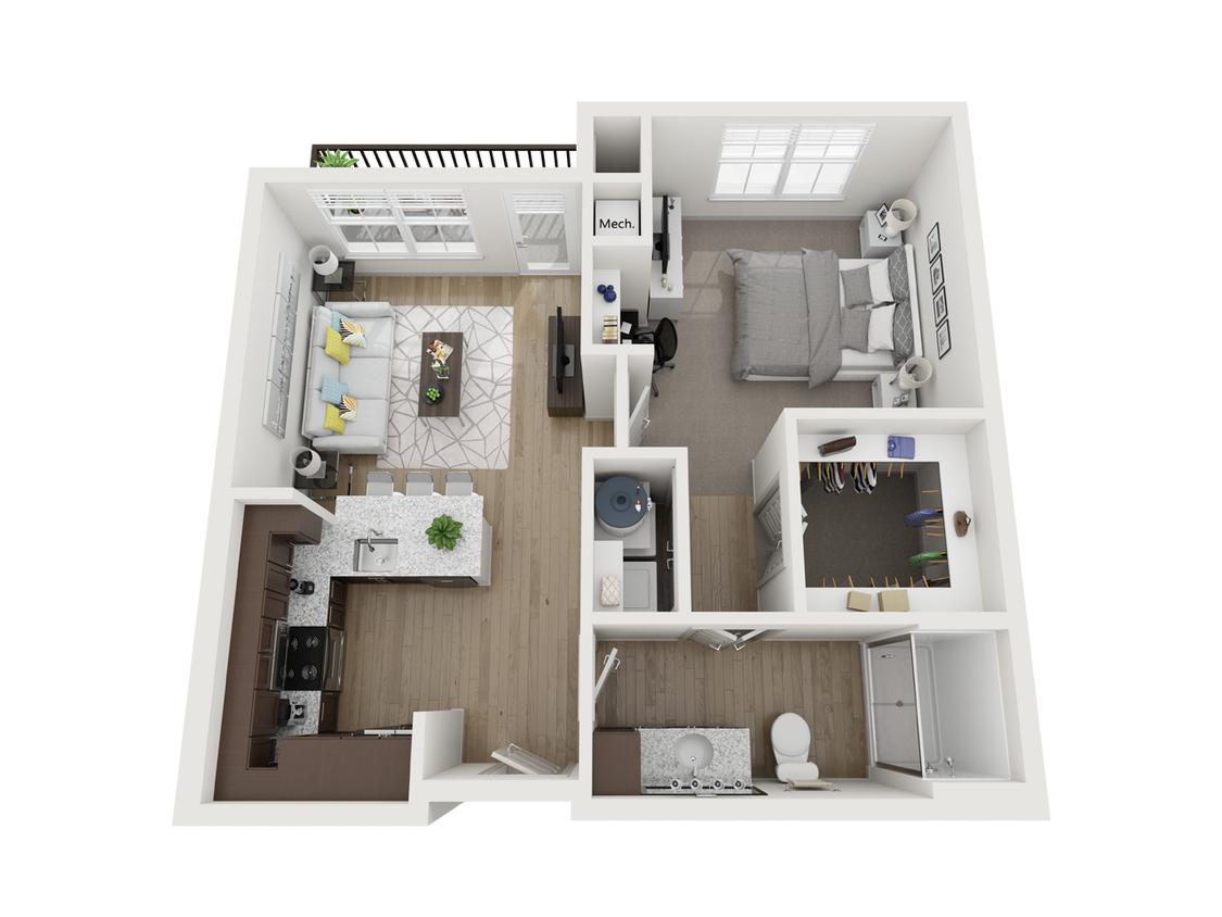 Floor Plan - The Verona | A1