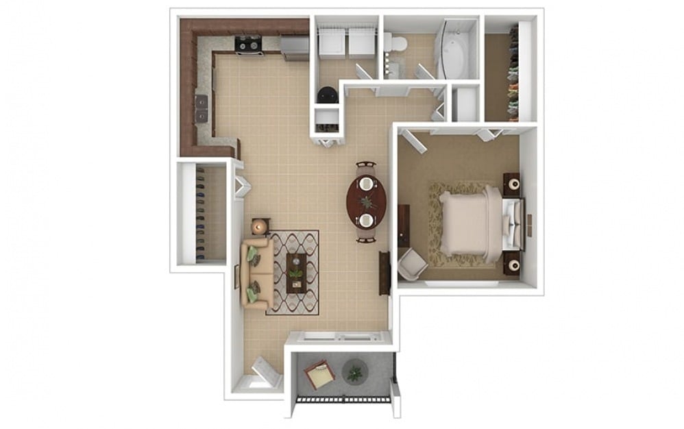 Floor Plan - Breakwater South 1