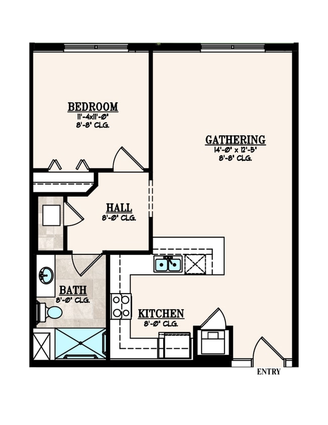 Floor Plan - The Bell Creek