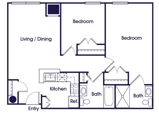 Floor Plan - B1 Guardian Place II