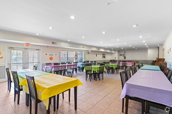 Community Room - The Manor at Jersey Village Apartments