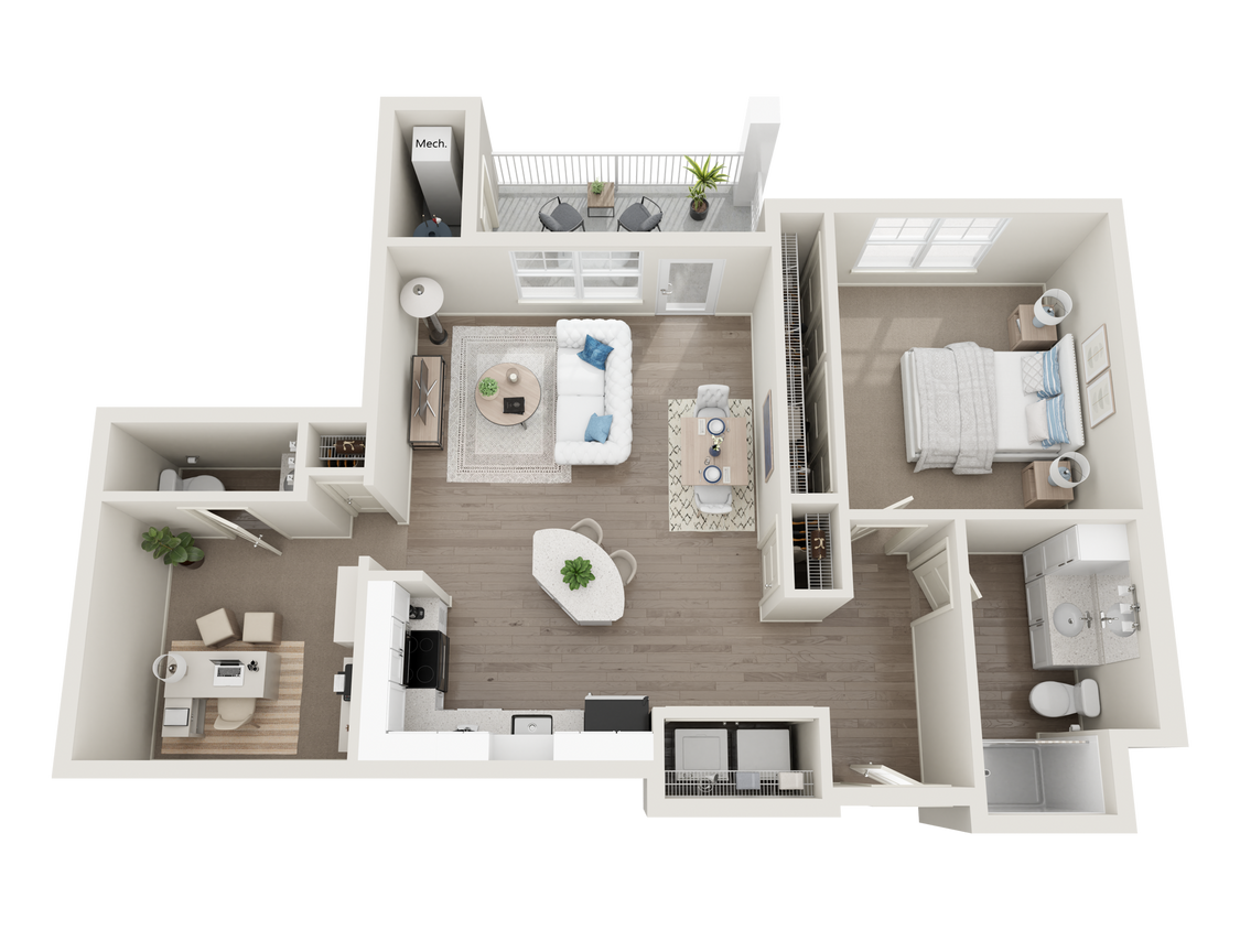 Floor Plan - The Maury