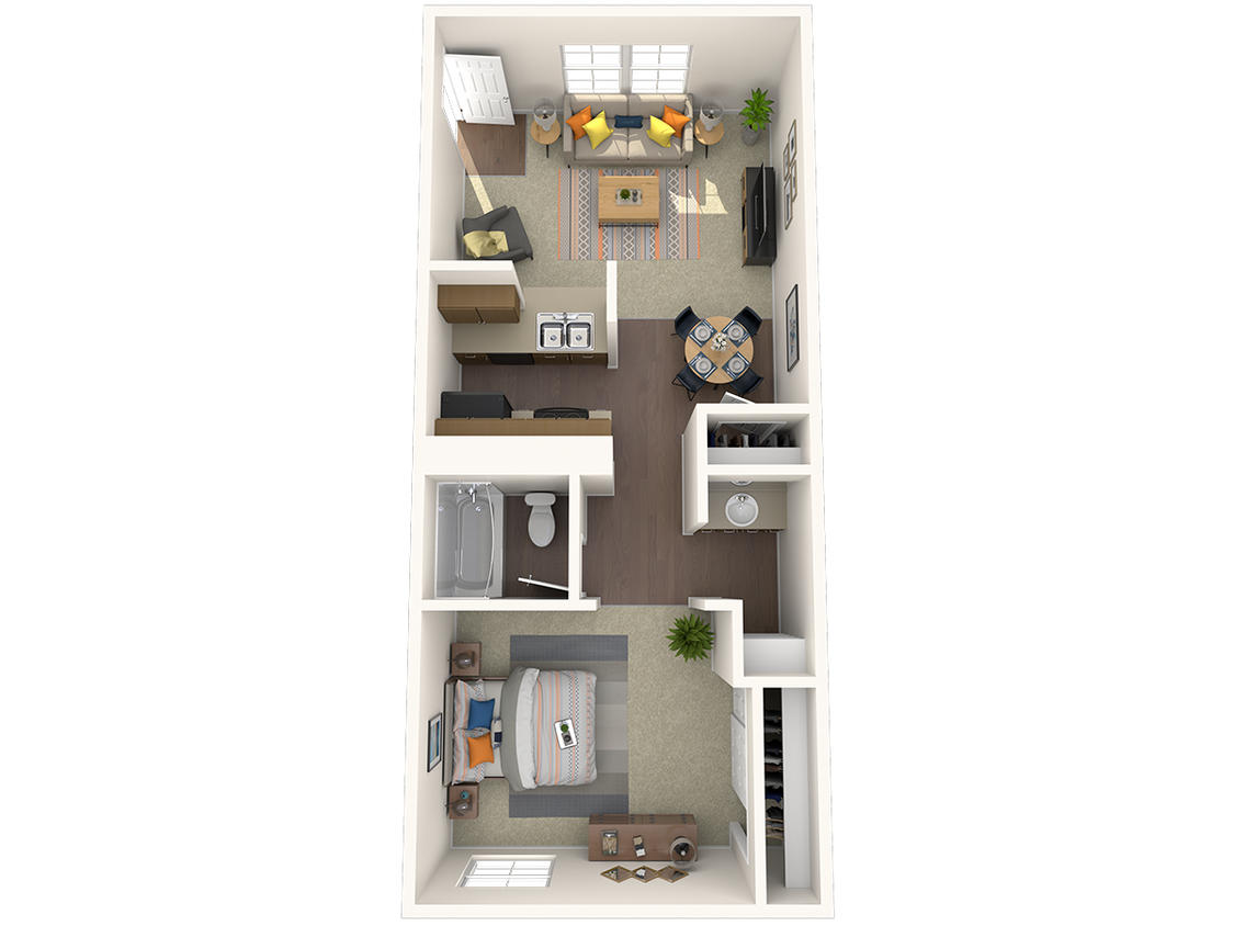Floor Plan - The Arcadia