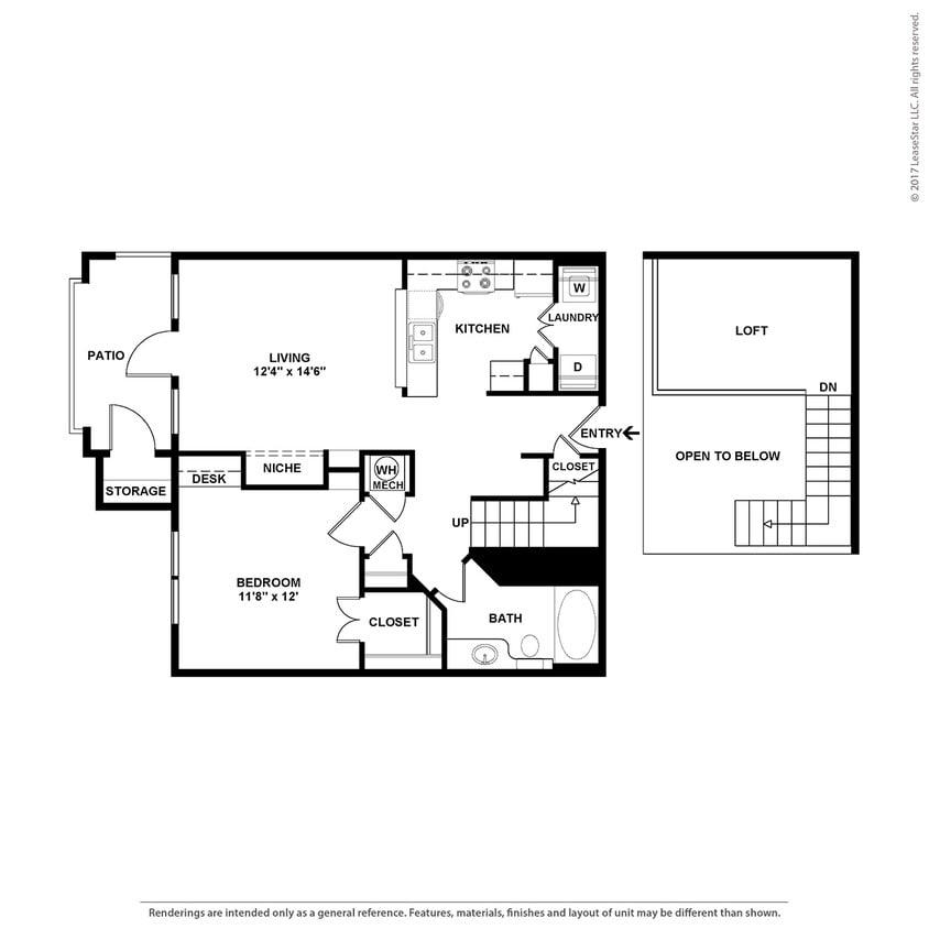 Floor Plan - Plan 2 Loft