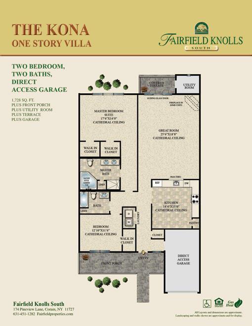 Floor Plan - The Kona
