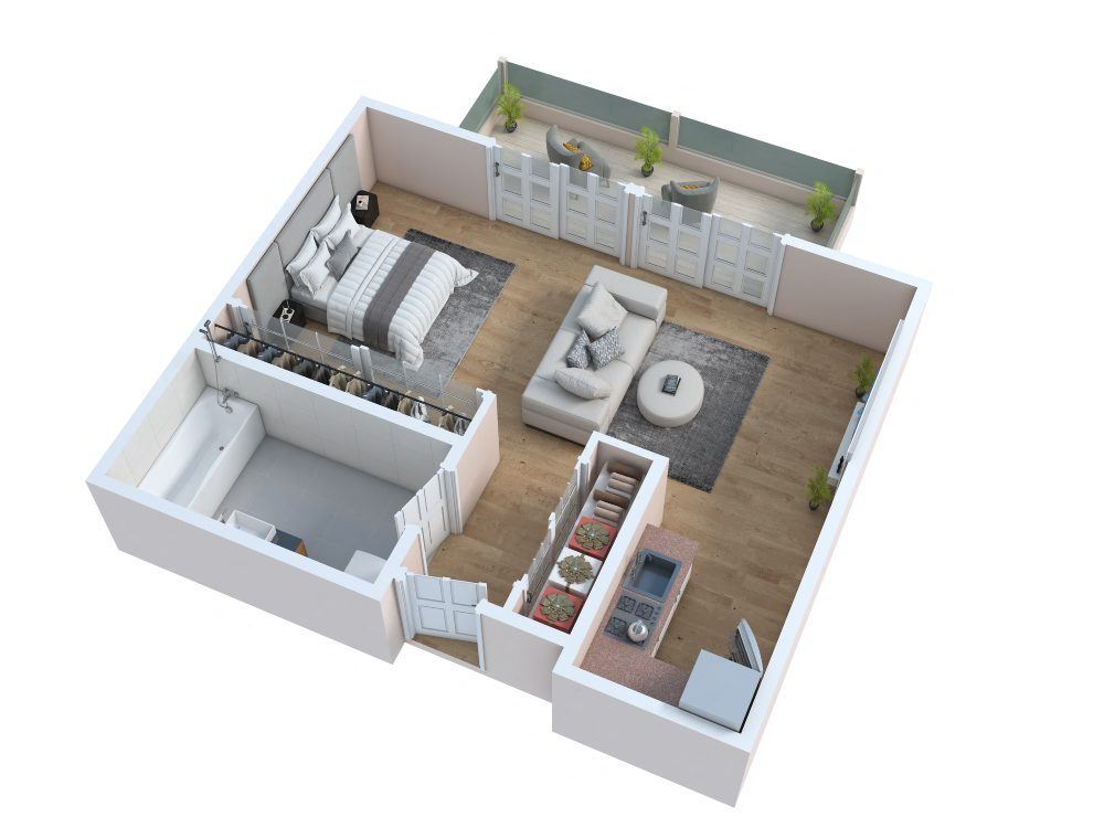 Floor Plan - Studio