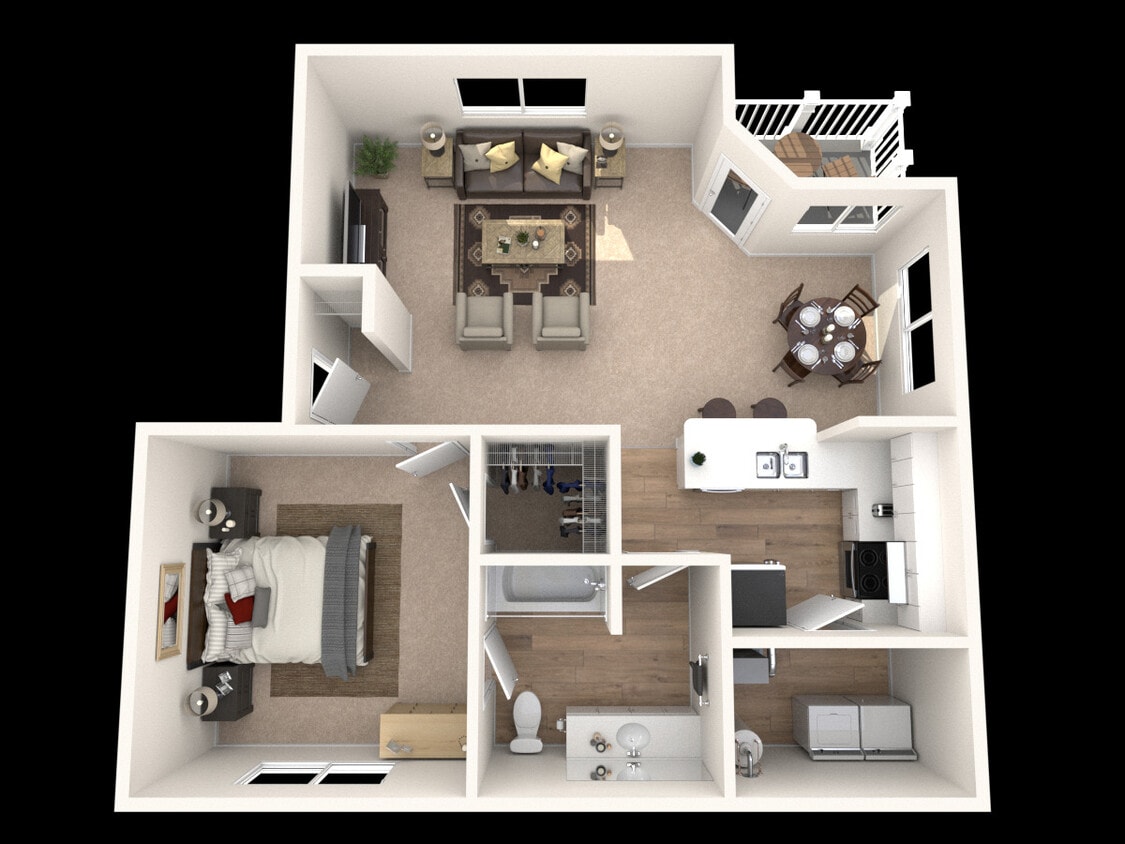 Floor Plan - 1B1B