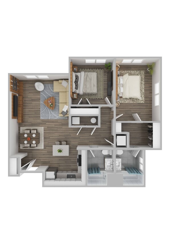 Floor Plan - 2 Bedroom