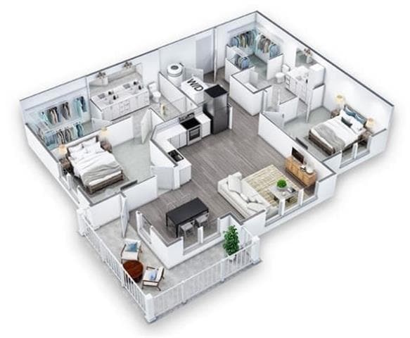 Floor Plan - Whitney