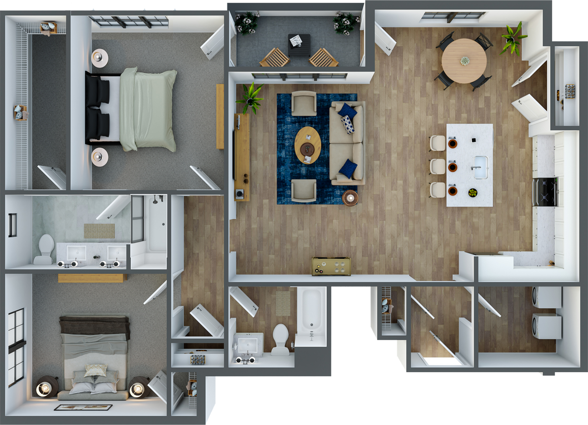 Floor Plan - Manor C