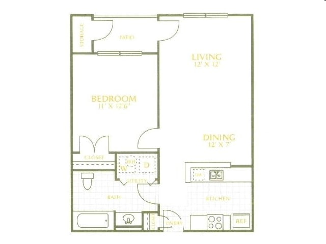 A1 - One Bedroom A1