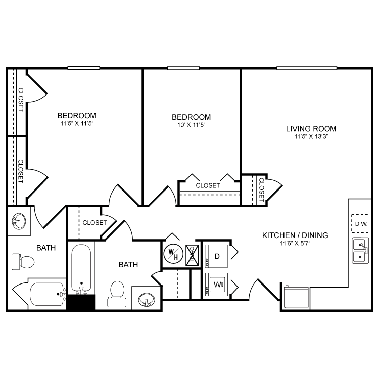 Floor Plan - The Spruce