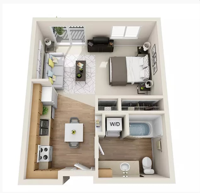 Floor Plan - 0x1 - A1