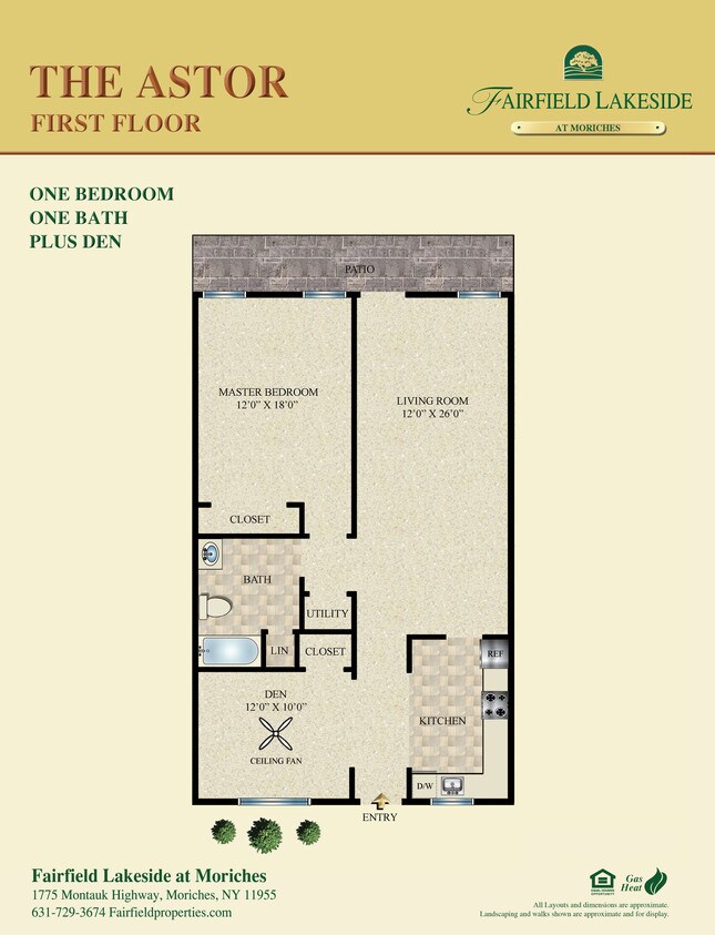 Floor Plan - The Astor Lower