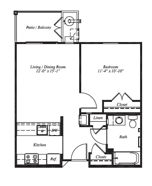 1BR/1BA - Currently accepting waitlist applications! 1BD ...
