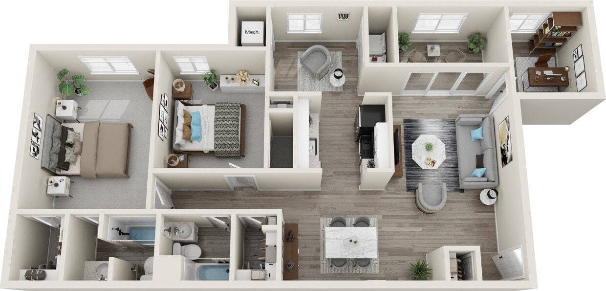 Floor Plan - The Grant