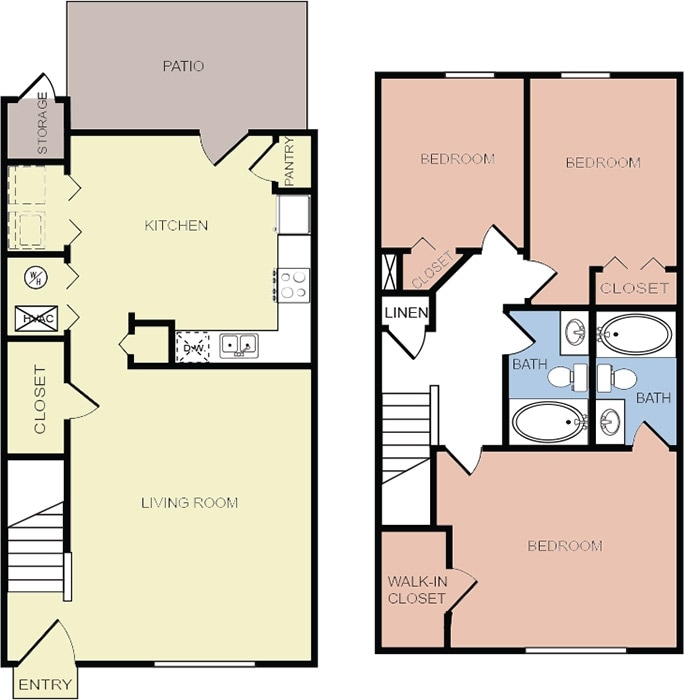 Townhome - 3 Bedroom Townhome