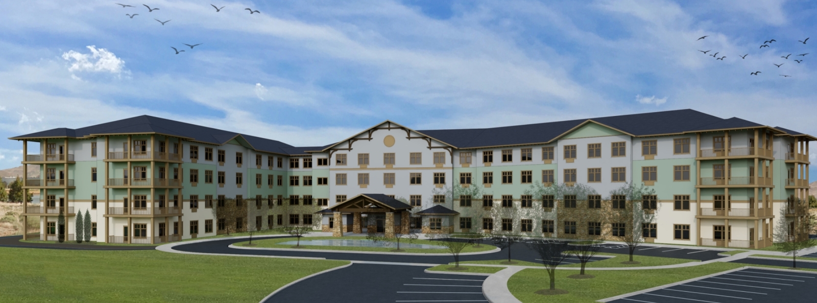 Rendering - Mountain Lakes Estates Apartments