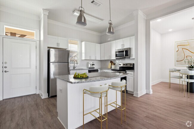 Kitchen - Staged - Retreat at Krum - 55+ Active Adult Living Rental