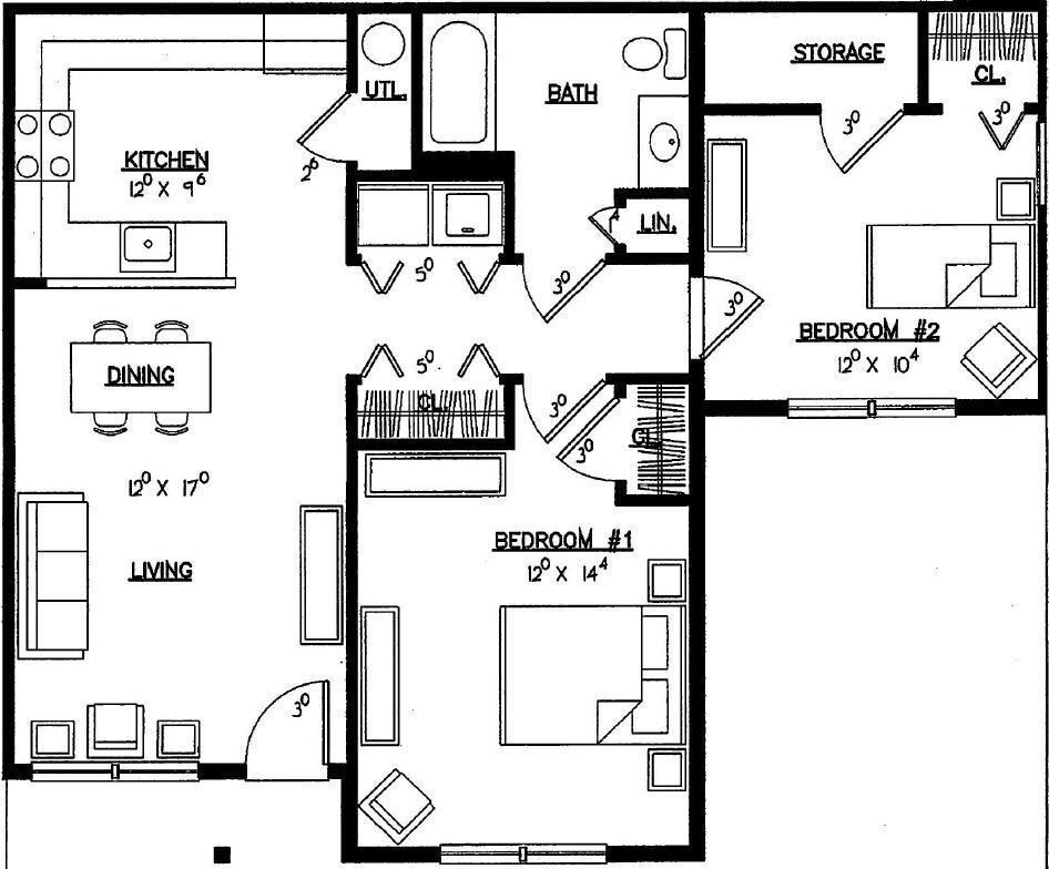 Floor Plan - 2-1