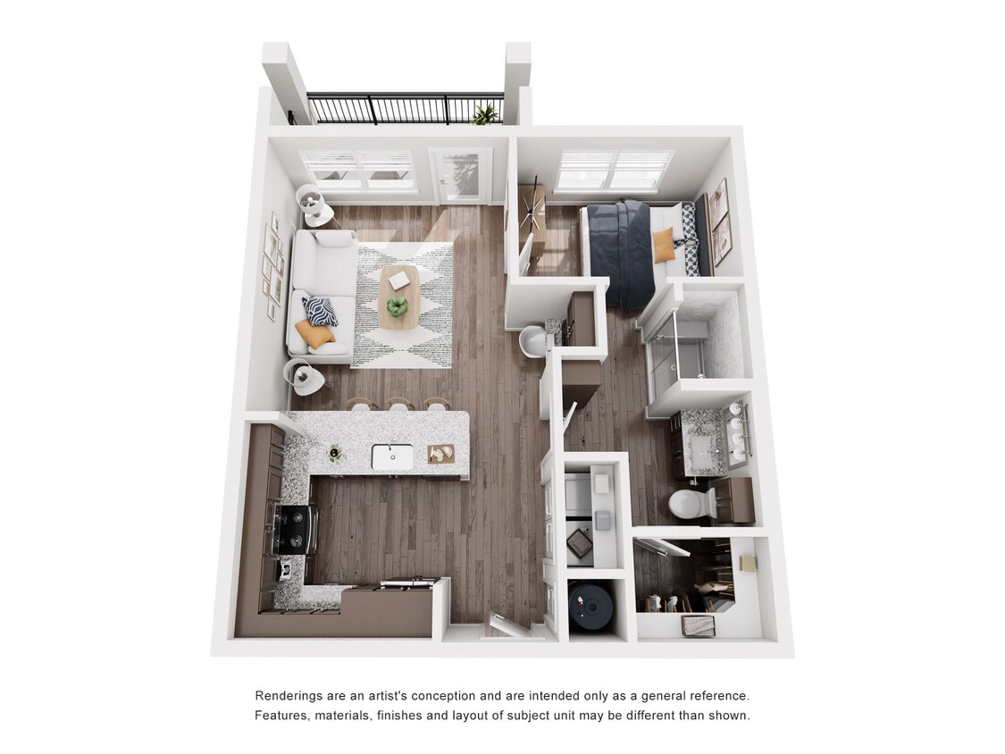 1 Bed/1 Bath - 1 Bed/1 Bath