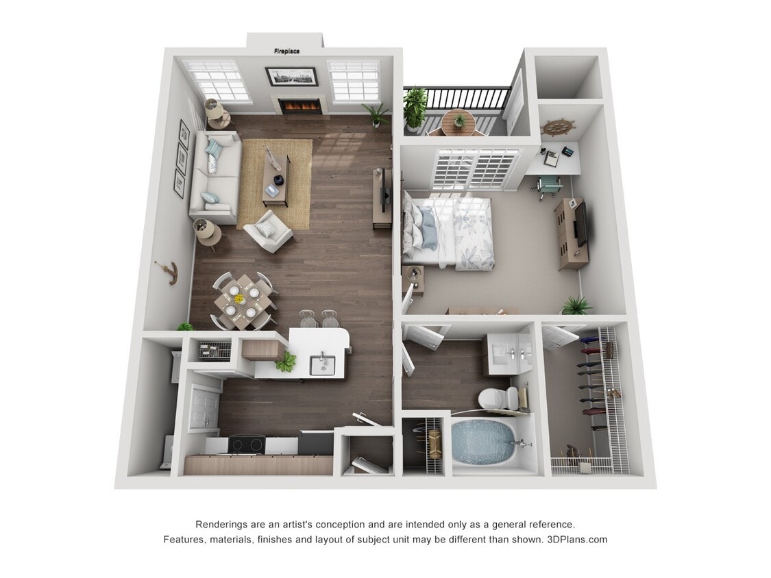 Floor Plan - 1A-Garage
