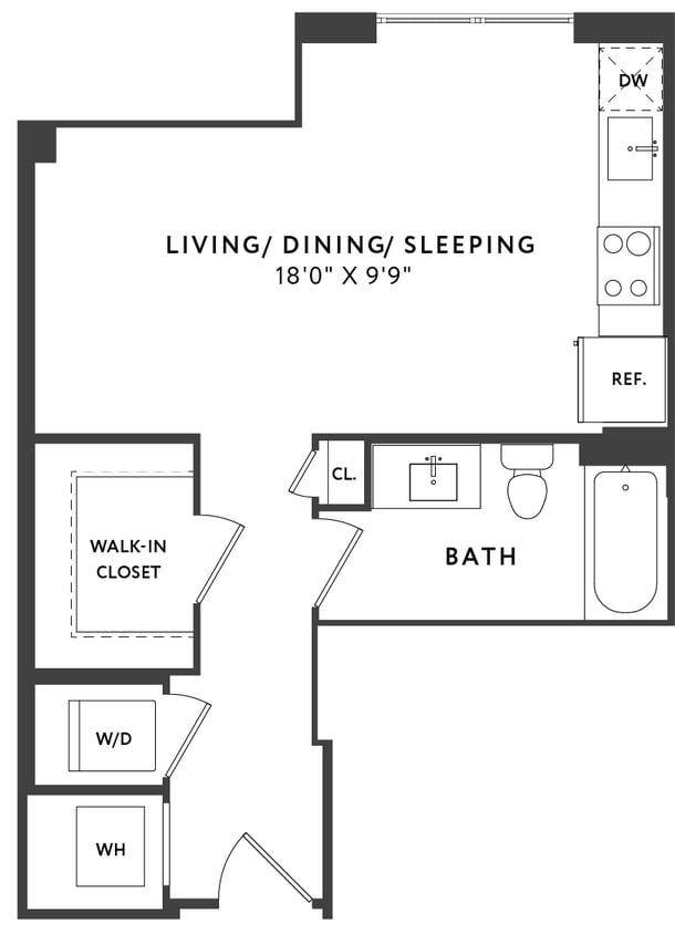 Floor Plan - Studio E02