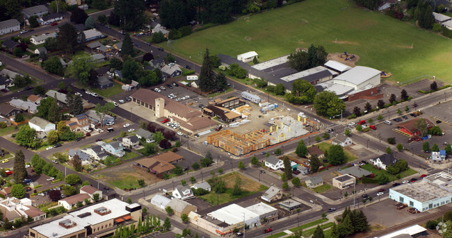 Aerial - Cornelius Place Rental