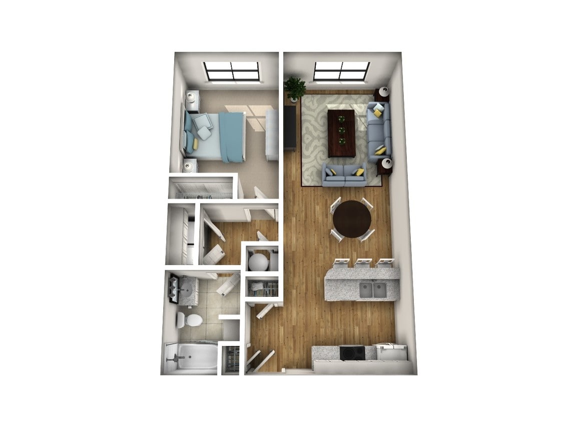 1x1 KIRKPATRICK 781 sq.ft. - Kirkpatrick