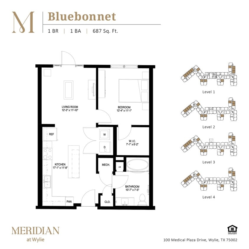 Floor Plan - Bluebonnet