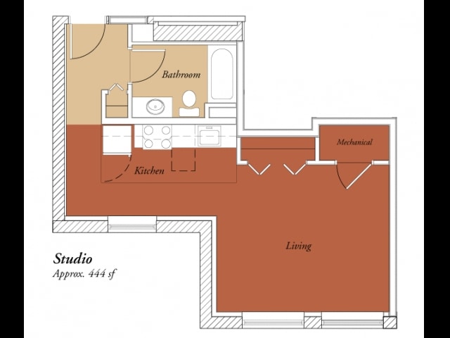 Studio - 2 Bedroom 110%