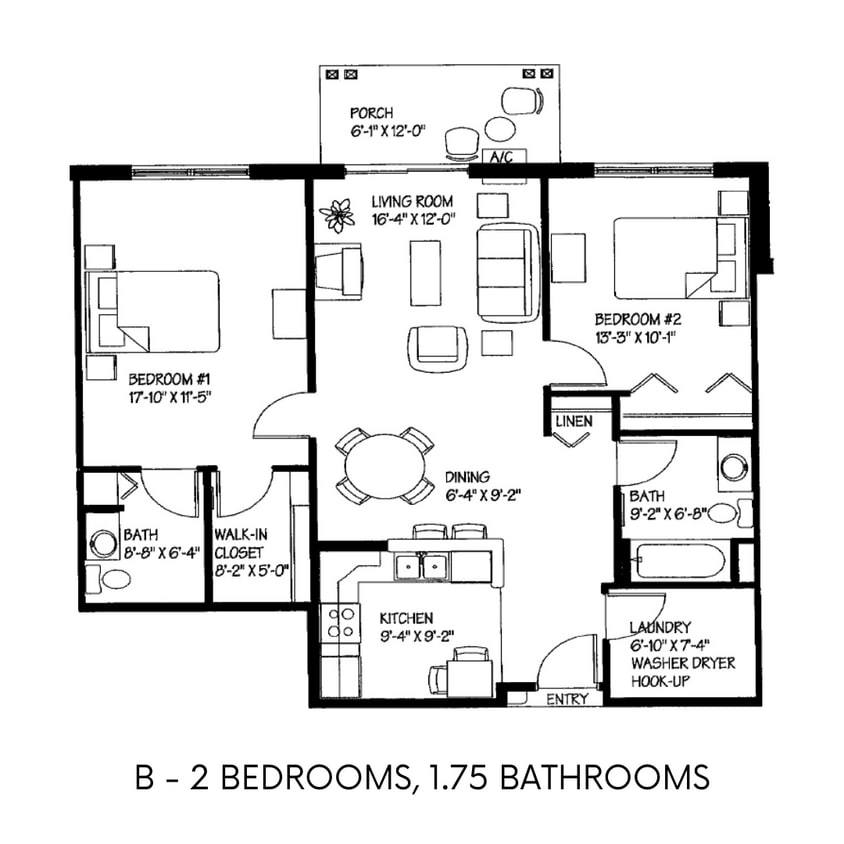 Floor Plan - C-2X1560