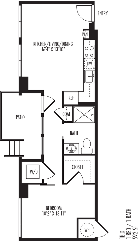 Floor Plan - 1B