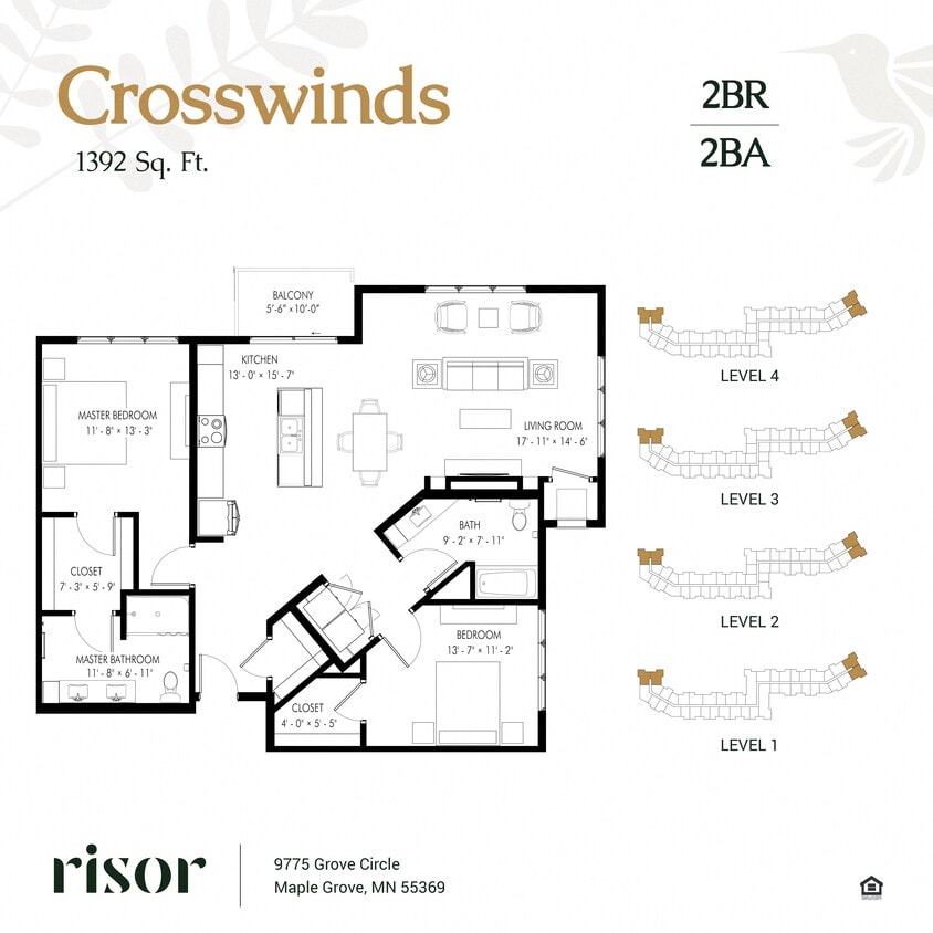 Floor Plan - Crosswinds