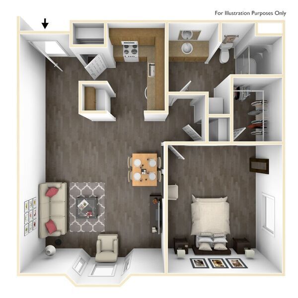 Floor Plan - 1C