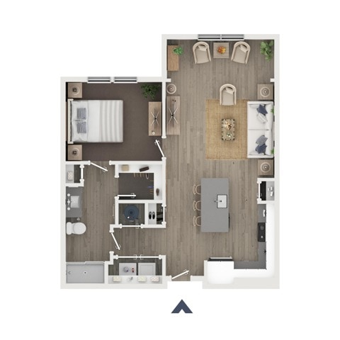 The Chateau - Floorplan Features - The Alto with Sunroom - The Alto