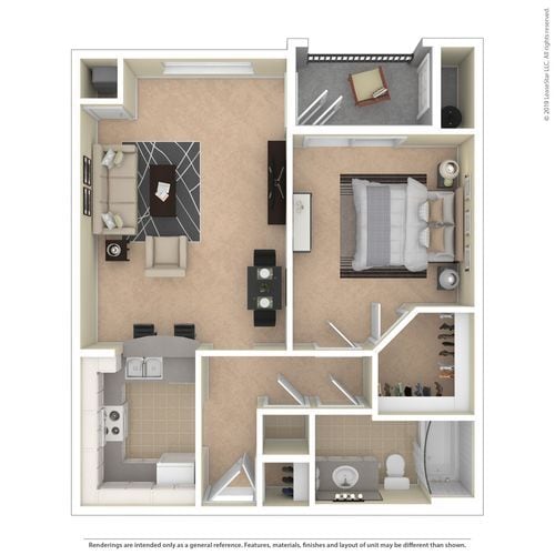 1 Bedroom - One Bedroom