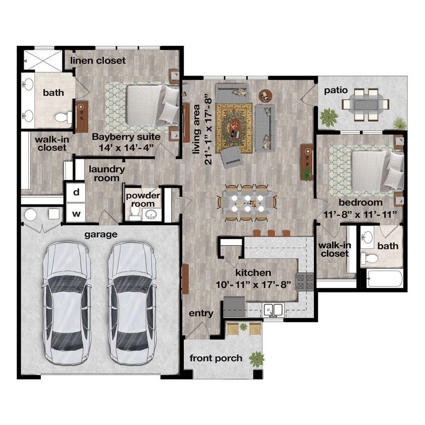 HC_FloorPlans_Bayberry - Bayberry