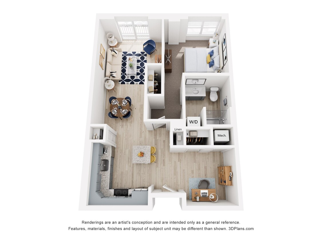 Floor Plan - Pisa (+ Den)