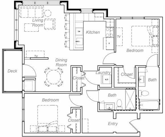 Floor Plan - Platte-L
