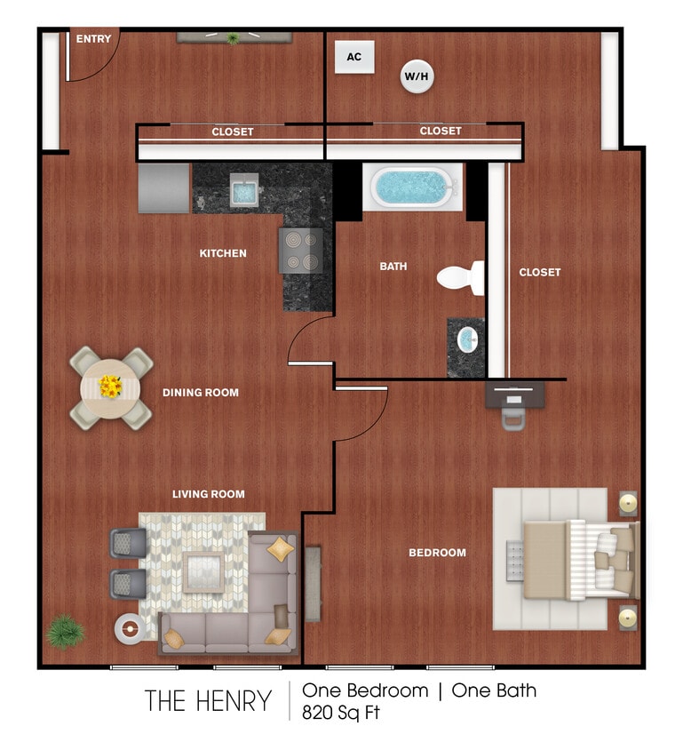 Floor Plan - The Henry