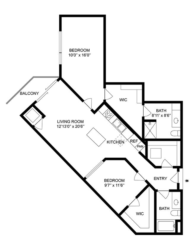 Floor Plan - Curie