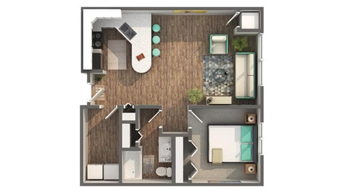 Floor Plan - The Celadon
