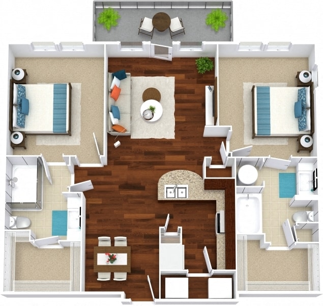 Floor Plan - The Poplar